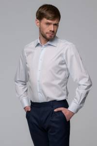 Koszula półformalna błękitna business - Zack Roman