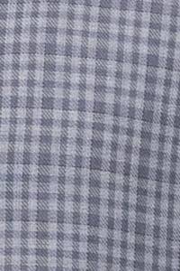 Koszula button down Vichy szara bawełniano-kaszmirowa - Zack Roman