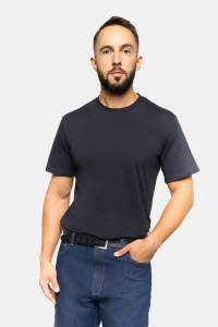 T-shirt Zack bawełniany czarny - Zack Roman
