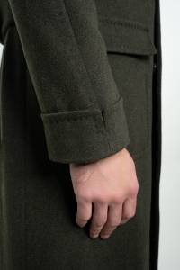 Płaszcz Ulster British Army Green, wełniany