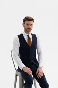 Kamizelka Gatsby granatowa - Zack Roman