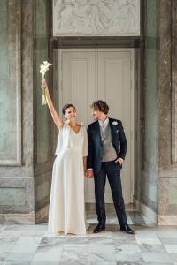 Garnitur ślubny Gatsby granatowy - Zack Roman