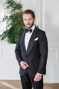 Koszula smokingowa biała - Zack Roman