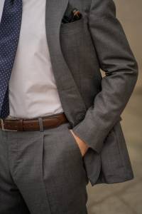 BESTSELLER Grey Morgan suit trousers