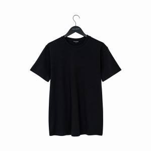 T-shirt Zack bawełniany czarny - Zack Roman