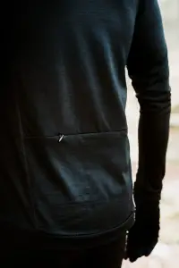 Longsleeve Expedition Extra Warm merino czarny 283g - Zack Roman