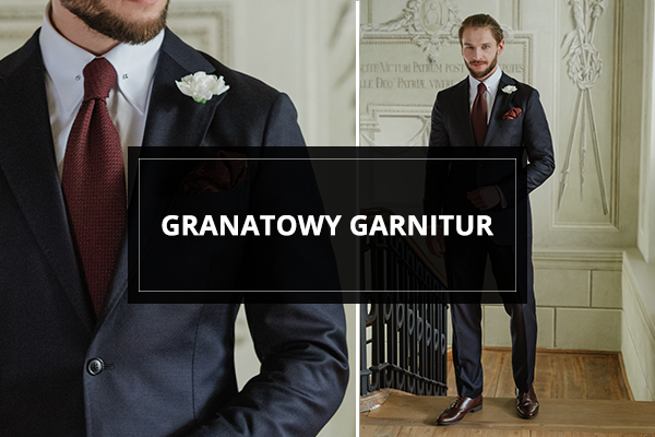 Granatowy garnitur. Wiecznie młody?